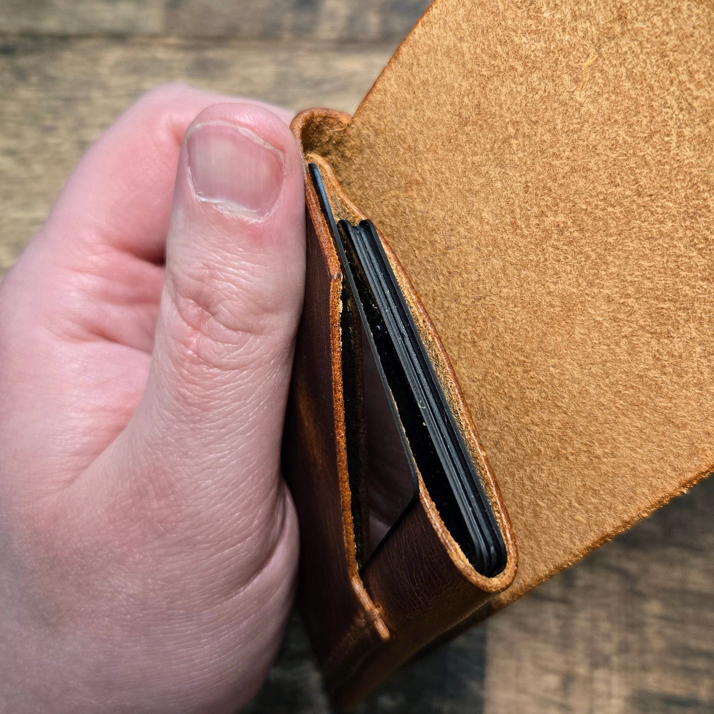 The Oliver Cognac Waxy